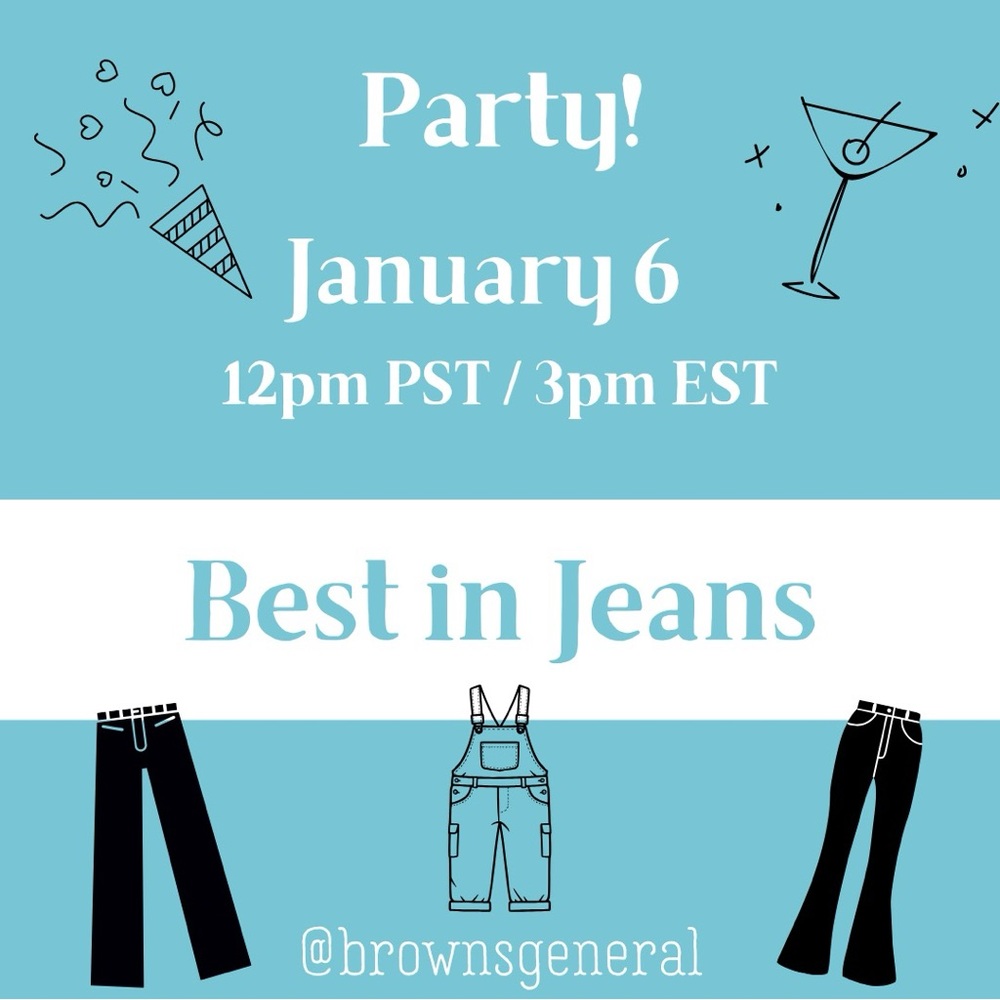 Co-Hosting Best in Jeans - January 6, 12pm PST - Picture 1 of 4